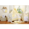 Bedding set 7-pcs with canopy- Donkey Luca yellow