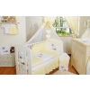 Bedding set 7-pcs with canopy- Donkey Luca yellow