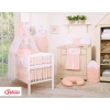 Bedding set 7-pcs with canopy- Little Prince/Princess pink