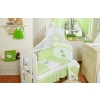 Bedding set 7-pcs with mosquito-net- Donkey Luca green