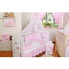 Bedding set 7-pcs with mosquito-net- Donkey Luca rosa