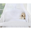 Bedding set 7-pcs with mosquito-net- Hanging Hearts white