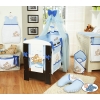 Bedding set 7-pcs with Mosquito-net (L60)- Teddy Bear Barnaba blue