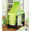Bedding set 7-pcs with Mosquito-net (L60)- Teddy Bear Barnaba green
