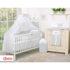 Bedding set 7pcs with mosquito-net- Little Prince/Princess gray