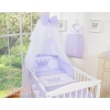 Bedding set 7pcs with mosquito-net- Little Prince/Princess lilac