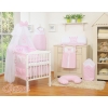 Bedding set 7pcs with mosquito-net- Little Prince/Princess pink