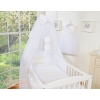 Bedding set 7pcs with mosquito-net- Little Prince/Princess white