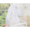 Bedding set 7pcs with mosquito-net- Little Prince/Princess white