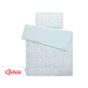 Bedding set for Baby Bed 2-pcs- blue butterflies