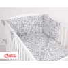 Bedding set for Baby Bed 2-pcs bubbles gray