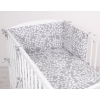 Bedding set for Baby Bed 2-pcs bubbles gray