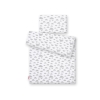Bedding set for Baby Bed 2-pcs- clouds gray