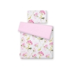 Bedding set for Baby Bed 2-pcs- flowers pink