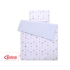 Bedding set for Baby Bed 2-pcs- gray -blue stars