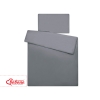 Bedding set for Baby Bed 2-pcs- Hanging Hearts anthracite