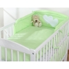 Bedding set for Baby Bed 2-pcs- Hanging Hearts green