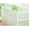 Bedding set for Baby Bed 2-pcs- Hanging Hearts green