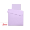 Bedding set for Baby Bed 2-pcs- Hanging Hearts lilac