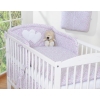 Bedding set for Baby Bed 2-pcs- Hanging Hearts little pink flowers