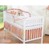 Bedding set for Baby Bed 2-pcs- Hanging Hearts orange stripes