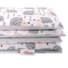 Bedding set for Baby Bed 2-pcs - hedgehogs Gray