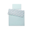 Bedding set for Baby Bed 2-pcs- hedgehogs mint