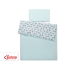 Bedding set for Baby Bed 2-pcs- hedgehogs mint