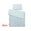 Bedding set for Baby Bed 2-pcs- hedgehogs mint
