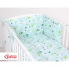 Bedding set for Baby Bed 2-pcs- lama mint
