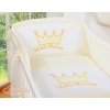 Bedding set for Baby Bed 2-pcs- Little Prince/Princess cream