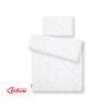 Bedding set for Baby Bed 2-pcs- mini gray stars