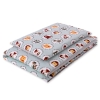 Bedding set for Baby Bed 2-pcs - mint animals