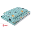 Bedding set for Baby Bed 2-pcs- mint forest