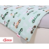 Bedding set for Baby Bed 2-pcs - mint rabbits