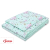 Bedding set for Baby Bed 2-pcs- moons mint