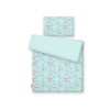 Bedding set for Baby Bed 2-pcs- moons mint