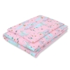 Bedding set for Baby Bed 2-pcs- moons pink
