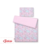 Bedding set for Baby Bed 2-pcs- moons pink