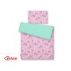 Bedding set for Baby Bed 2-pcs- Owls pink-mint