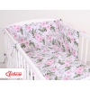 Bedding set for Baby Bed 2-pcs- peony flower pink