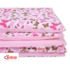 Bedding set for Baby Bed 2-pcs- pink butterflies