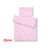 Bedding set for Baby Bed 2-pcs- pink rabbits