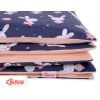 Bedding set for Baby Bed 2-pcs -rabbits navy blue