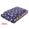 Bedding set for Baby Bed 2-pcs -rabbits navy blue
