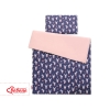 Bedding set for Baby Bed 2-pcs -rabbits navy blue