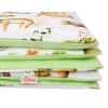 Bedding set for Baby Bed 2-pcs- sloths beige/green