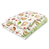 Bedding set for Baby Bed 2-pcs- sloths beige/green