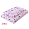 Bedding set for Baby Bed 2-pcs - swallows blue