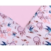 Bedding set for Baby Bed 2-pcs - swallows blue